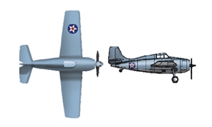 US F4F-4 Wildcat (Qty 18) Aircraft Accessory Pack