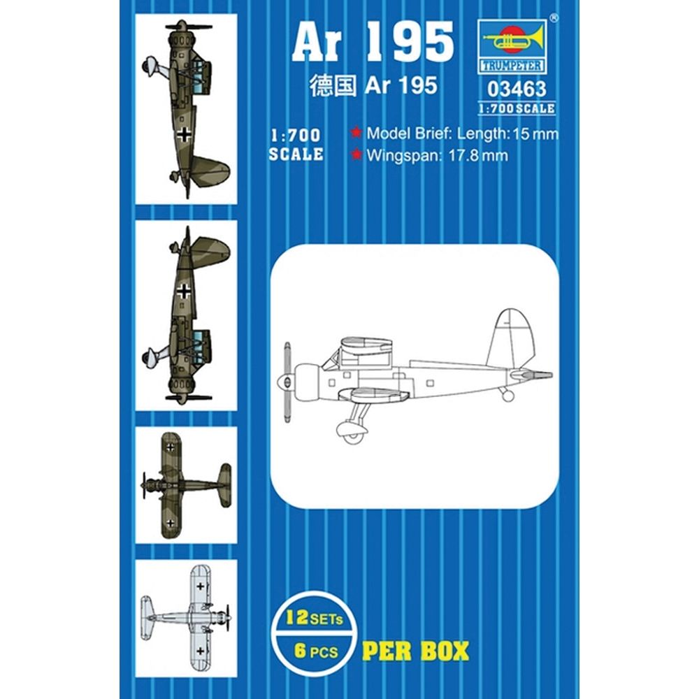 German Ar 195 (Qty 12) Aircraft Accessory Pack
