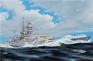 PKTM03714 German Gneisenau Battleship
