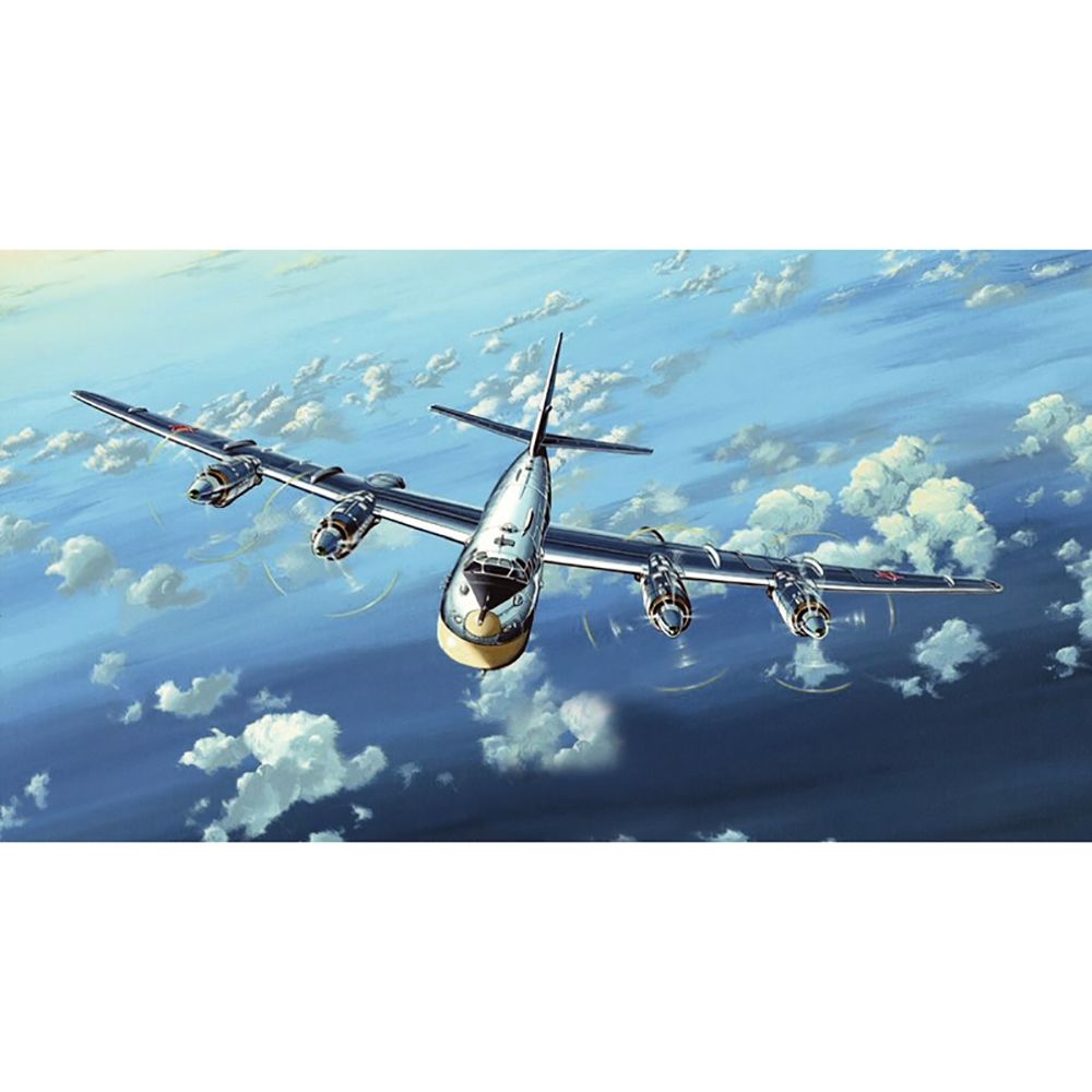 Russian Air Force Tupolev Tu-95MS Heavy Bomber Aircraft