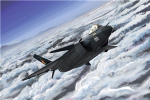 Chinese Air Force J-20 Mighty Dragon Fighter Aircraft