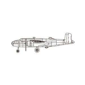 US B-25 Mitchell (Qty 5) Aircraft Accessory Pack