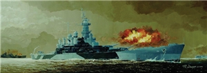 US Navy USS North Carolina BB-55 Battleship