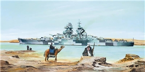 French Navy Richelieu Battleship