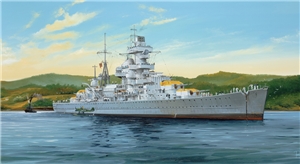 German Navy Admiral Hipper 1941 Heavy Cruiser Ship