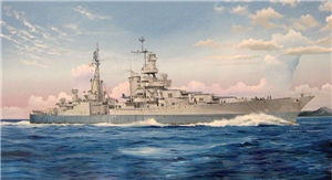 US Navy USS Indianapolis CA-35 1945 Heavy Cruiser Ship
