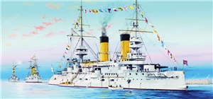 Russian Navy Tsesarevich 1904 Battleship