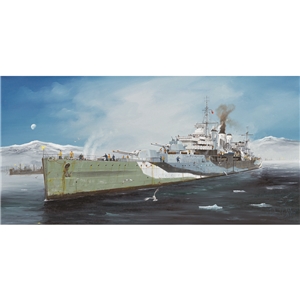 British Royal Navy HMS Kent 1942 British WWII Heavy Cruiser Ship
