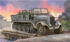 German Army SdKfz 6 5ton Half-Track Artillery Vehicle