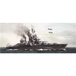 US Navy USS Maryland BB-46 1945 Battleship