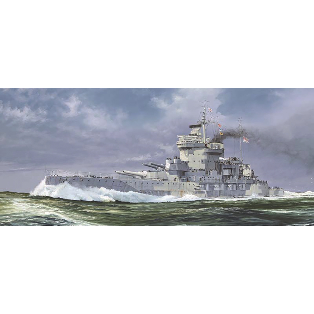HMS Warspite 1942