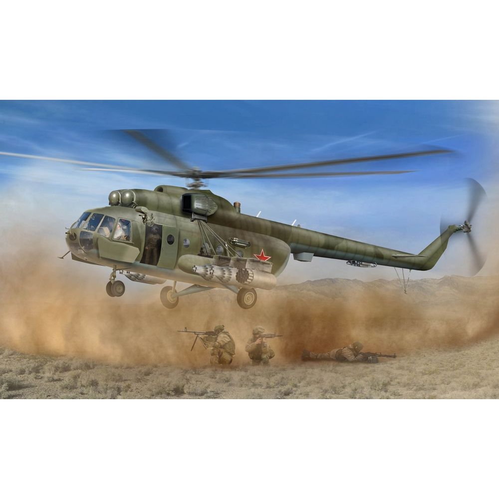 Soviet Air Force Mil Mi-8MT Hip-H Helicopter