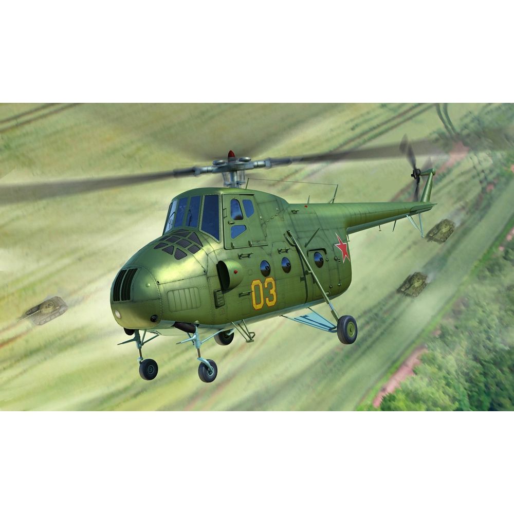 Soviet Air Force Mil Mi-4 Hound Helicopter