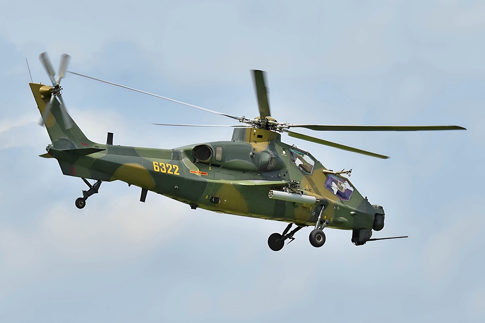 Chinese Airborne Corps Z-10K Attack Helicopter