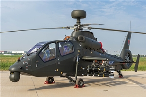 PKTM05851 Chinese PLAAF Z-19G Light Scout/Attack Helicopter