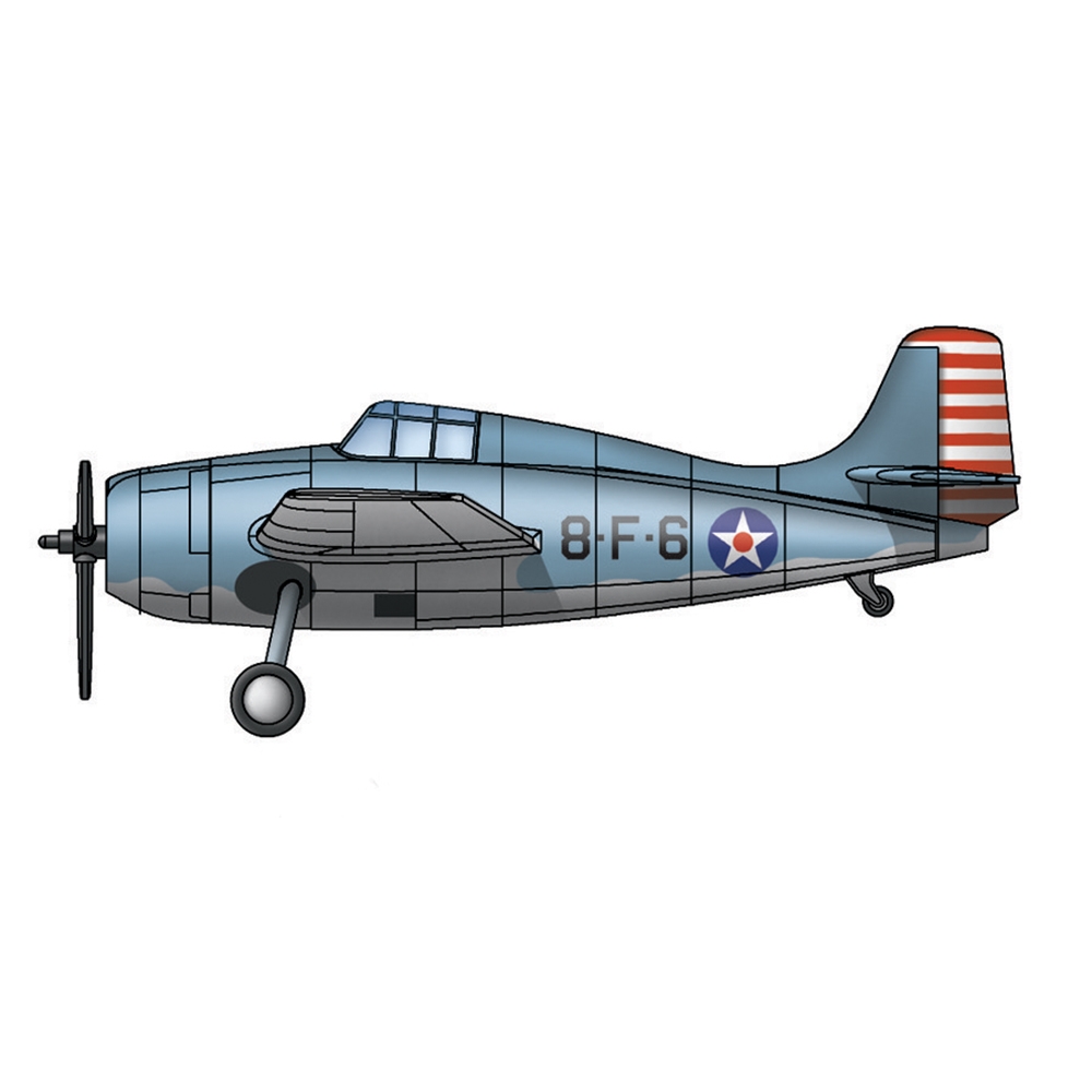 US F4F-4 Wildcat for USS Hornet (Qty 10) Aircraft Accessory Pack