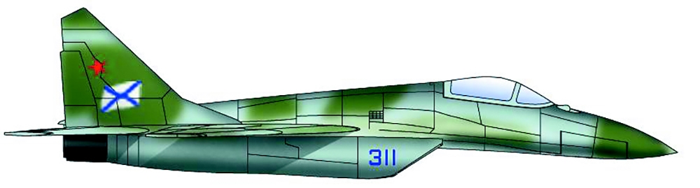 MiG-29K Fulcrum D (qty 6)