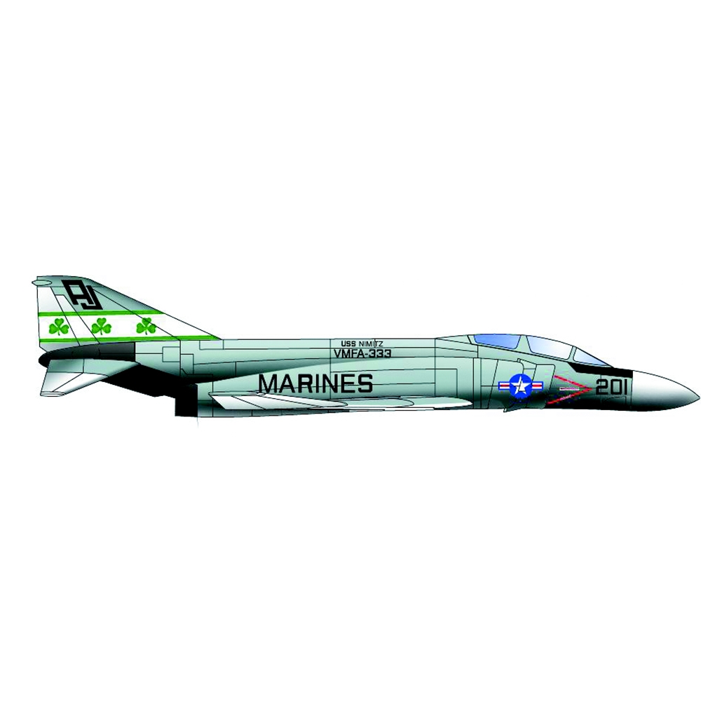 US F-4J Phantom (Qty 6) Aircraft Accessory Pack