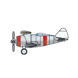 US F3F Fighter (Qty 6) Aircraft Accessory Pack