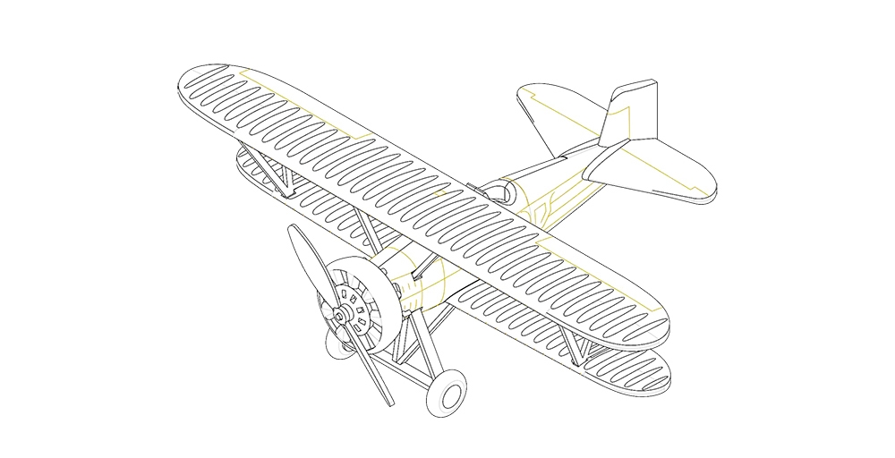 US Boeing F4B (Qty 12) Aircraft Accessory Pack