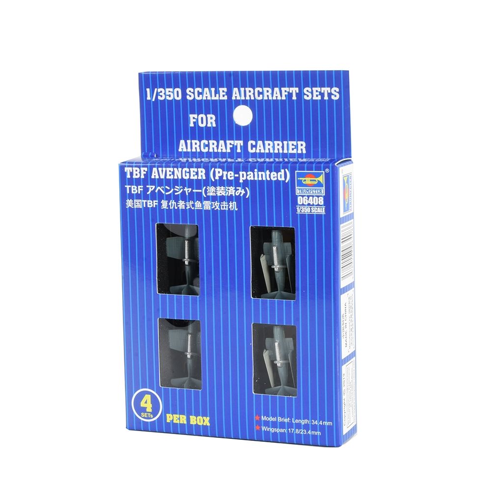 US TBF Avenger (Qty 4 Pre-Painted) Aircraft Accessory Pack