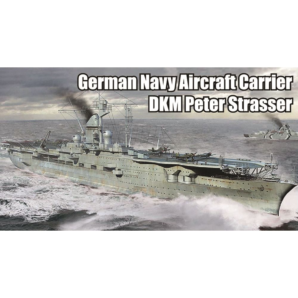 German Navy DKM Peter Strasser Aircraft Carrier Ship