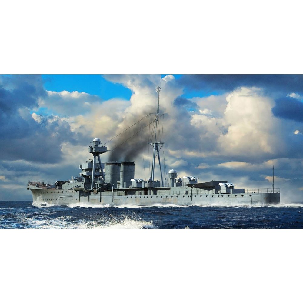 British Royal Navy HMS Calcutta C-Class Light Cruiser Ship
