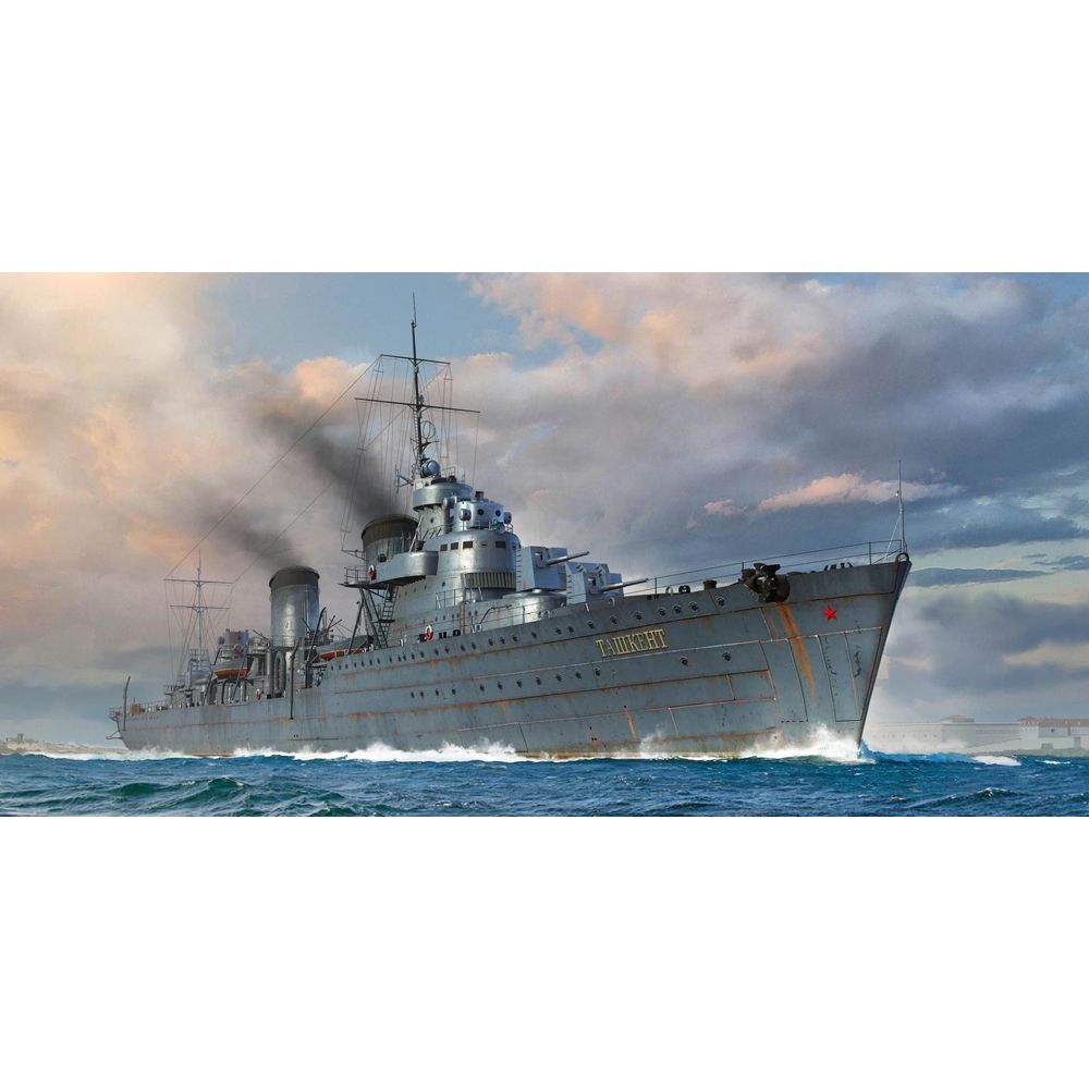 Soviet Navy Taszkient 1940 Destroyer Ship