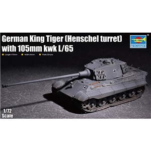German King Tiger (Henschel turret) w/ 105mm KwK L/65