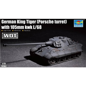 German King Tiger (Porsche turret) w/ 105mm KwK L/68