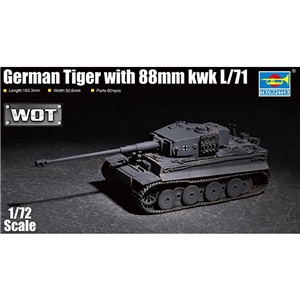 German Tiger w/ 88mm KwK L/71