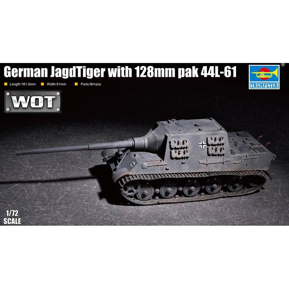 German Jagdtiger w/ 128mm PaK44 L-61