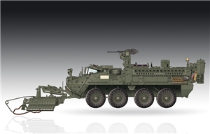 PKTM07427 US Army M1132 Stryker Engineer Squad Vehicle w/SMP & AMP Mine Plough
