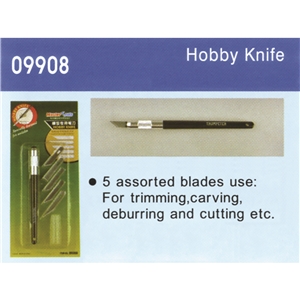 Hobby Knife (5 assorted blades)