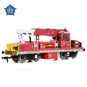 Plasser 12T YOB Diesel-Hydraulic Crane DRP81523 Javis/Fastline Maroon