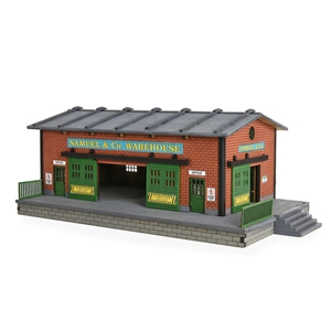 O Scale Warehouse w/Motorized Working Doors