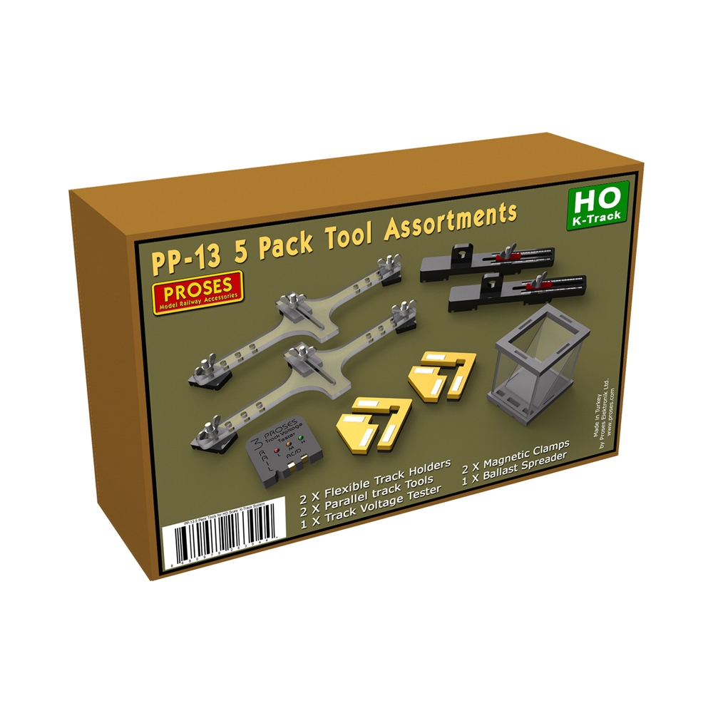 5 Pack Tool Assortments for Marklin H0 K Rails