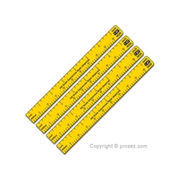 1:87 Scale Conversion Ruler (Imperial) H0