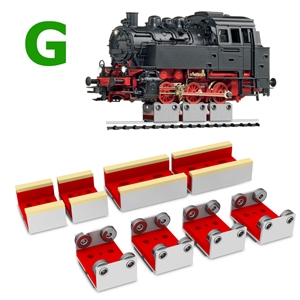 4X Rollers for G Scale