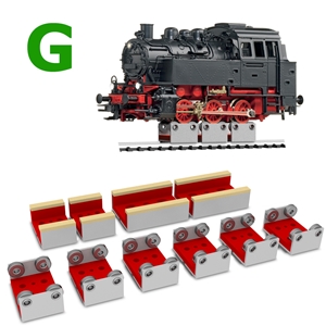 6 X Rollers for G Scale