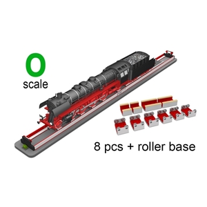 Rolling Road Stand (90cm) w/Wheel Cleaners O SCALE (2-rail/3-rail)
