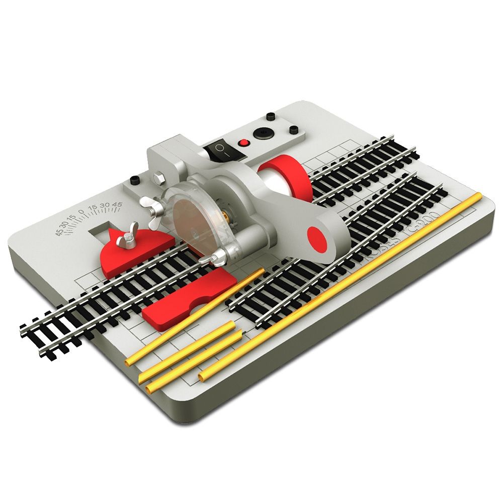 Bachmann Europe plc Model Train Track & Metal Rod Cutter w/Adapter