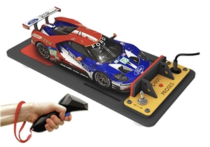 PTC-602 Tyre Truer & Cleaner for Slot Cars (w/power pick-up unit)