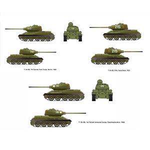 Soviet T-34/85 WWII Medium Tank