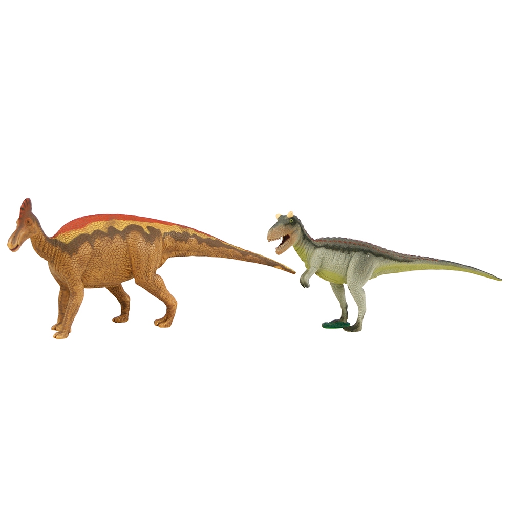 Natural History Museum Carnotaurus & Corythosaurus