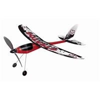Stratos Rubber Band Powered Flying Model Plane
