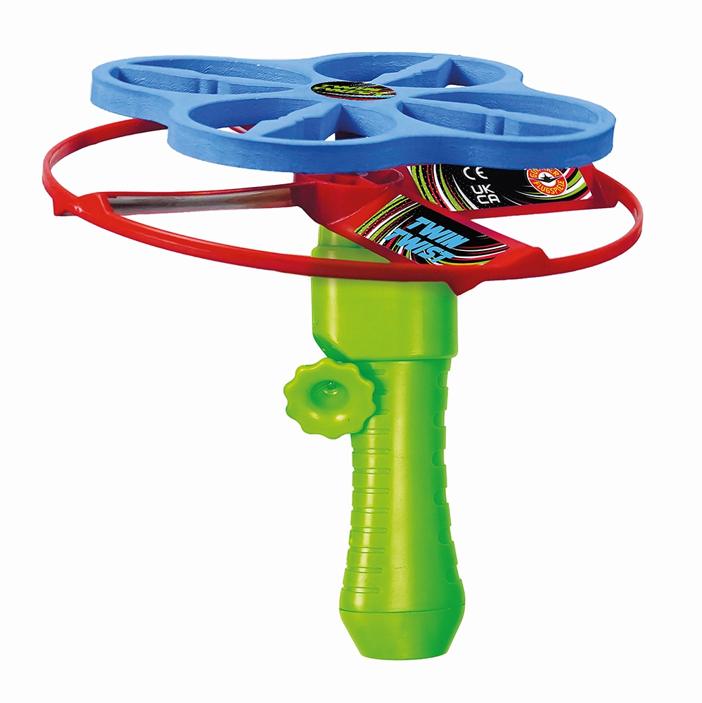 Twin Twist - spinning toy with starter