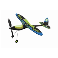 Apex Rubber Band Powered Flying Model Plane