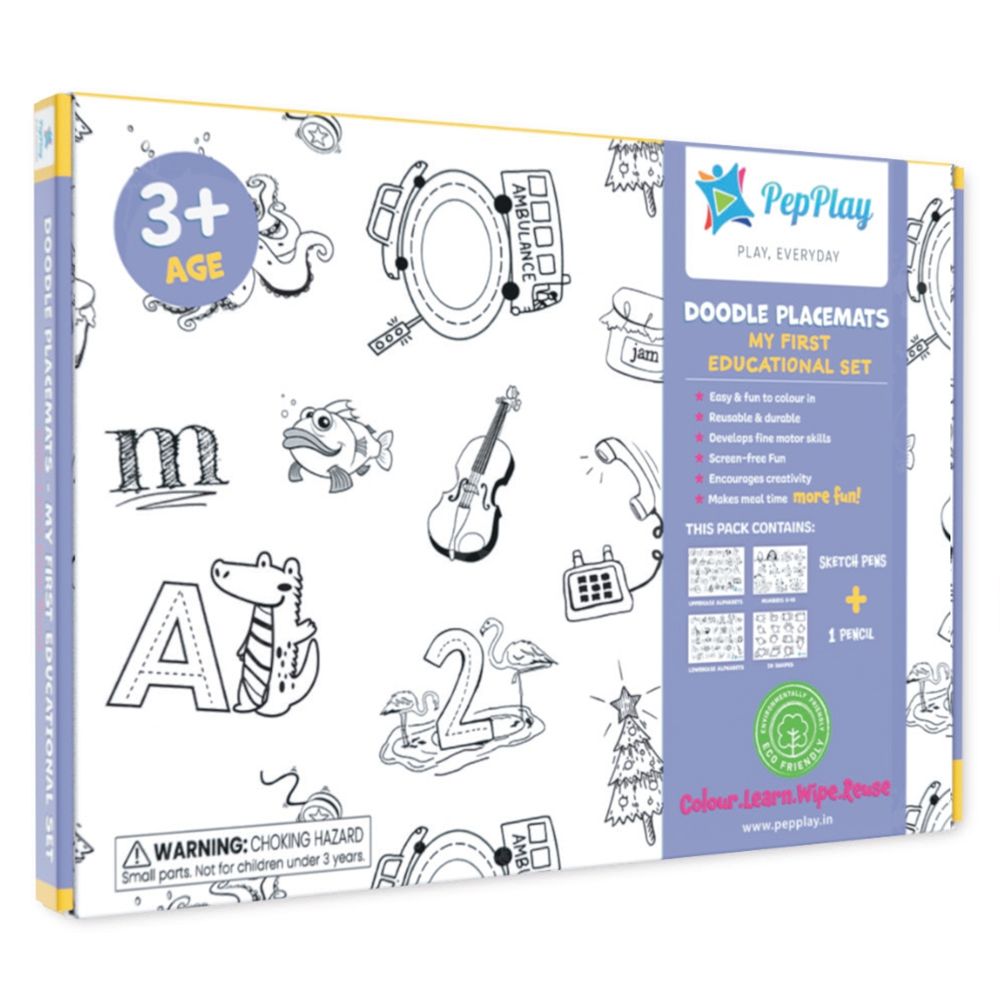 Doodle Placemats – My First Educational Set