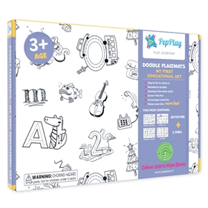 Doodle Placemats – My First Educational Set